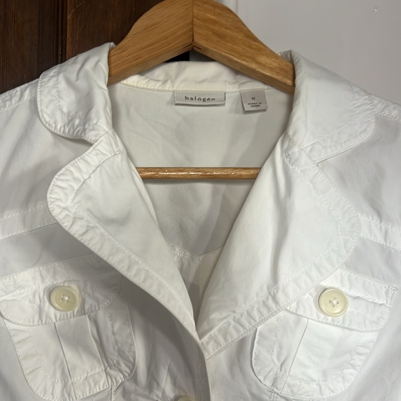 halogen crop button up blazer - Picture 2 of 4